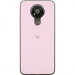 Kännykkäkuori Nokia 3.4-laitteelle, jossa on Sydän kuvio