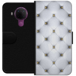 Lompakkokotelo Nokia 5.4-laitteelle, jossa on Ylellistä kuvio Lompakkokotelo Nokia 5.4-laitteelle, jossa on Ylellistä kuvio