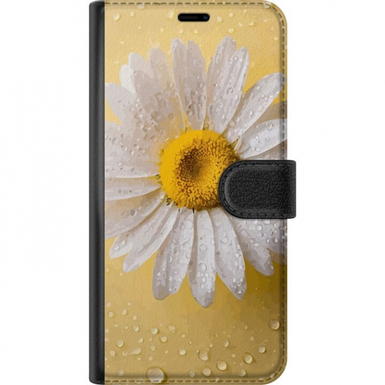Lompakkokotelo OnePlus 6T-laitteelle, jossa on Posliinikukka kuvio