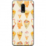 Kännykkäkuori OnePlus 6T-laitteelle, jossa on Lasinen kuvio