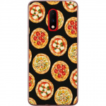 Kännykkäkuori OnePlus 7-laitteelle, jossa on Pizza kuvio