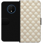 Lompakkokotelo OnePlus 7T-laitteelle, jossa on Kultakiilto kuvio Lompakkokotelo OnePlus 7T-laitteelle, jossa on Kultakiilto kuvio