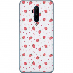 Kännykkäkuori OnePlus 7T Pro-laitteelle, jossa on Mansikat kuvio Kännykkäkuori OnePlus 7T Pro-laitteelle, jossa on Mansikat kuvio