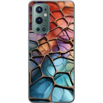 Kännykkäkuori OnePlus 9 Pro-laitteelle, jossa on Metallikuviointi kuvio