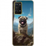 Kännykkäkuori Realme GT Neo 3T-laitteelle, jossa on Iloinen Koira kuvio