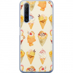 Kännykkäkuori Realme X50 5G-laitteelle, jossa on Lasinen kuvio