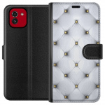 Lompakkokotelo Samsung Galaxy A03-laitteelle, jossa on Ylellistä kuvio