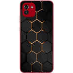 Kännykkäkuori Samsung Galaxy A03-laitteelle, jossa on Ylellinen Kuvio kuvio