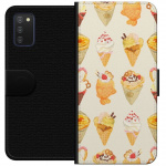 Lompakkokotelo Samsung Galaxy A03s-laitteelle, jossa on Lasinen kuvio Lompakkokotelo Samsung Galaxy A03s-laitteelle, jossa on Lasinen kuvio