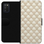 Lompakkokotelo Samsung Galaxy A03s-laitteelle, jossa on Kultakiilto kuvio