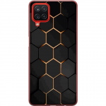 Kännykkäkuori Samsung Galaxy A12-laitteelle, jossa on Ylellinen Kuvio kuvio