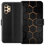 Lompakkokotelo Samsung Galaxy A13-laitteelle, jossa on Ylellinen Kuvio kuvio