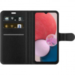 Lompakkokotelo Samsung Galaxy A13-laitteelle, jossa on Kultakiilto kuvio