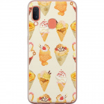 Kännykkäkuori Samsung Galaxy A20e-laitteelle, jossa on Lasinen kuvio