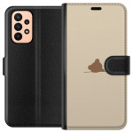 Lompakkokotelo Samsung Galaxy A23-laitteelle, jossa on Nalle kuvio