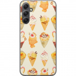 Kännykkäkuori Samsung Galaxy A35-laitteelle, jossa on Lasinen kuvio