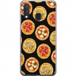 Kännykkäkuori Samsung Galaxy A40-laitteelle, jossa on Pizza kuvio Kännykkäkuori Samsung Galaxy A40-laitteelle, jossa on Pizza kuvio