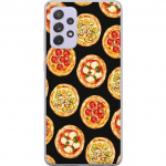 Kännykkäkuori Samsung Galaxy A52s 5G-laitteelle, jossa on Pizza kuvio