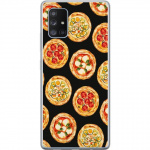 Kännykkäkuori Samsung Galaxy A71 5G-laitteelle, jossa on Pizza kuvio