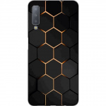 Kännykkäkuori Samsung Galaxy A7 (2018)-laitteelle, jossa on Ylellinen Kuvio kuvio