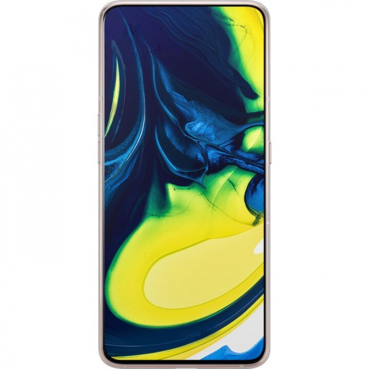 Kännykkäkuori Samsung Galaxy A80-laitteelle, jossa on Marmori kuvio