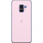 Kännykkäkuori Samsung Galaxy A8 (2018)-laitteelle, jossa on Sydän kuvio