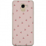 Kännykkäkuori Samsung Galaxy J6-laitteelle, jossa on Kirsikka kuvio