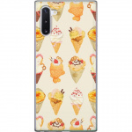 Kännykkäkuori Samsung Galaxy Note10-laitteelle, jossa on Lasinen kuvio