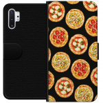 Lompakkokotelo Samsung Galaxy Note10+-laitteelle, jossa on Pizza kuvio