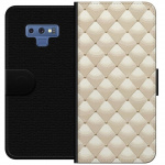 Lompakkokotelo Samsung Galaxy Note9-laitteelle, jossa on Kultakiilto kuvio