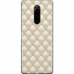 Kännykkäkuori Sony Xperia 1-laitteelle, jossa on Kultakiilto kuvio Kännykkäkuori Sony Xperia 1-laitteelle, jossa on Kultakiilto kuvio