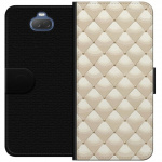 Lompakkokotelo Sony Xperia 10-laitteelle, jossa on Kultakiilto kuvio