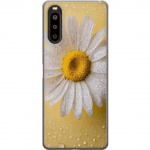 Kännykkäkuori Sony Xperia 10 II-laitteelle, jossa on Posliinikukka kuvio