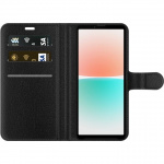 Lompakkokotelo Sony Xperia 10 IV-laitteelle, jossa on Lasinen kuvio