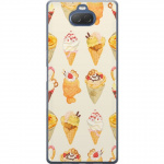 Kännykkäkuori Sony Xperia 10 Plus-laitteelle, jossa on Lasinen kuvio