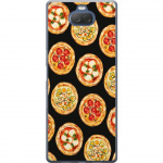 Kännykkäkuori Sony Xperia 10 Plus-laitteelle, jossa on Pizza kuvio Kännykkäkuori Sony Xperia 10 Plus-laitteelle, jossa on Pizza kuvio