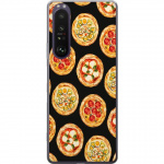 Kännykkäkuori Sony Xperia 1 III-laitteelle, jossa on Pizza kuvio