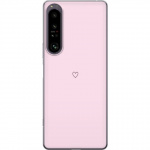 Kännykkäkuori Sony Xperia 1 IV-laitteelle, jossa on Sydän kuvio