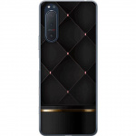 Kännykkäkuori Sony Xperia 5 II-laitteelle, jossa on Ylellinen linja kuvio Kännykkäkuori Sony Xperia 5 II-laitteelle, jossa on Ylellinen linja kuvio