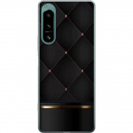 Kännykkäkuori Sony Xperia 5 IV-laitteelle, jossa on Ylellinen linja kuvio Kännykkäkuori Sony Xperia 5 IV-laitteelle, jossa on Ylellinen linja kuvio