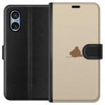 Lompakkokotelo Sony Xperia 5 V-laitteelle, jossa on Nalle kuvio