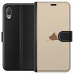 Lompakkokotelo Sony Xperia L3-laitteelle, jossa on Nalle kuvio