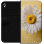 Lompakkokotelo Sony Xperia Z3-laitteelle, jossa on Posliinikukka kuvio Lompakkokotelo Sony Xperia Z3-laitteelle, jossa on Posliinikukka kuvio