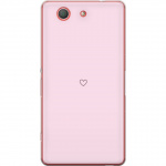 Kännykkäkuori Sony Xperia Z3 Compact-laitteelle, jossa on Sydän kuvio