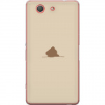 Kännykkäkuori Sony Xperia Z3 Compact-laitteelle, jossa on Nalle kuvio