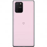 Kännykkäkuori Samsung Galaxy S10 Lite-laitteelle, jossa on Sydän kuvio