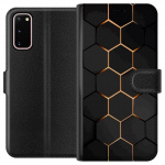 Lompakkokotelo Samsung Galaxy S20-laitteelle, jossa on Ylellinen Kuvio kuvio