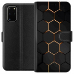 Lompakkokotelo Samsung Galaxy S20+-laitteelle, jossa on Ylellinen Kuvio kuvio