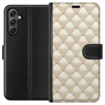 Lompakkokotelo Samsung Galaxy S23 FE-laitteelle, jossa on Kultakiilto kuvio