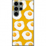 Kännykkäkuori Samsung Galaxy S23 Ultra-laitteelle, jossa on Paistettu muna kuvio